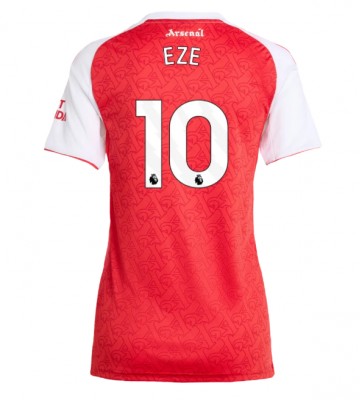 Arsenal Eberechi Eze #10 Hjemmebanetrøje Dame 2025-26 Kortærmet
